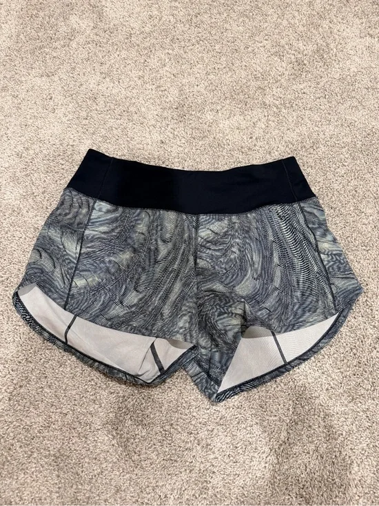 Lululemon Speed Up Mid Rise Lined Short 4”