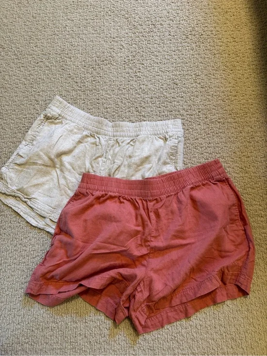 Old Navy Comfort Waist Linen Shorts Bundle size L
