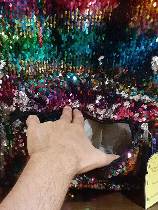 Sequin Rainbow Backpack
