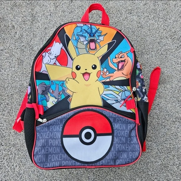Bioworld Pokemon Backpack Pikachu Kids School Pack 2021 Youth Boys