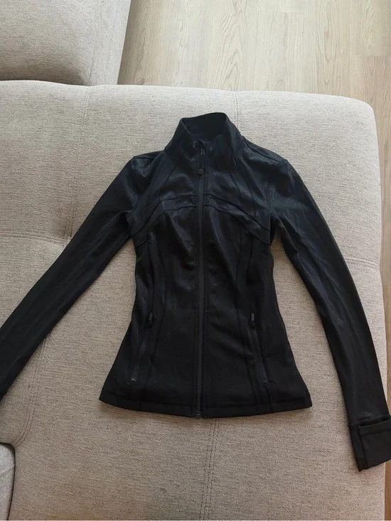 Sparkling Black Lululemon Define Jacket