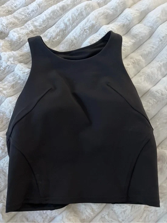 lululemon athletica Black High-Neck Athletic Tank