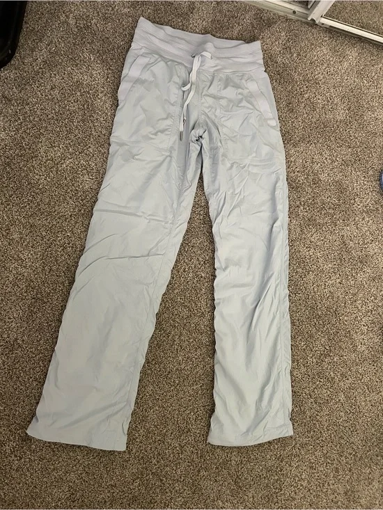 Light Blue woman’s lululemon Drawstring Pants
