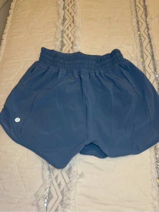 lululemon athletica slate blue athletic shorts