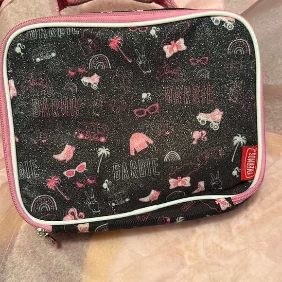 Thermos Barbie mixed black SOFT LUNCH BOX