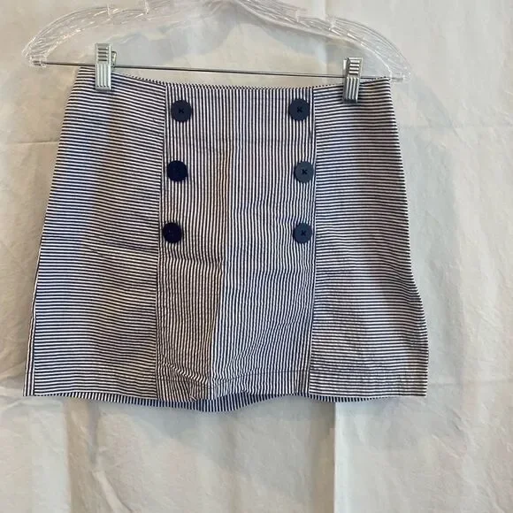 Urban Outfitters Blue Striped Skirt
