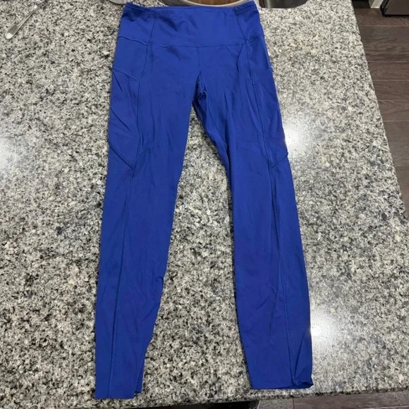 Lululemon Fast & Free 7/8 Tight II *Non-Reflective Nulux 25