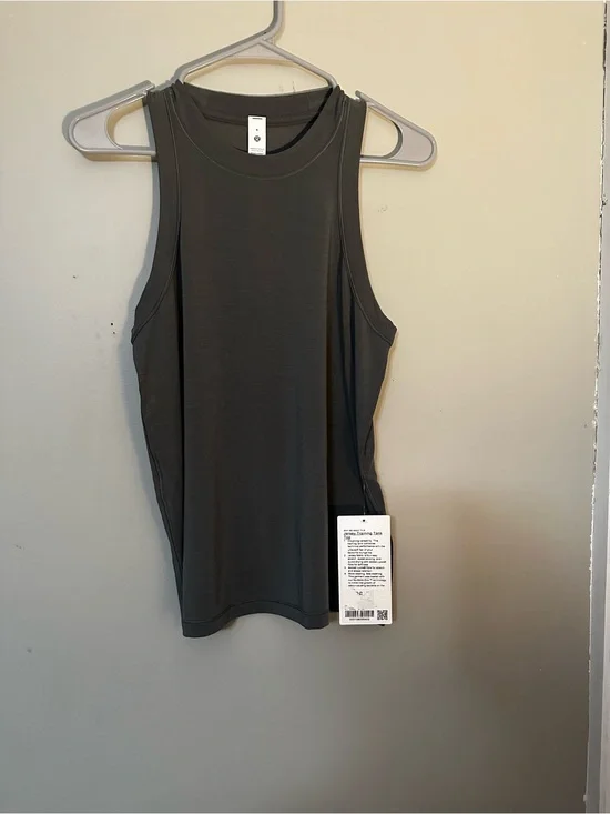 lululemon athletica Charcoal jersey training Tank
