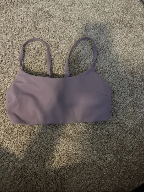 lululemon athletica lavender mauve seamless bralette
