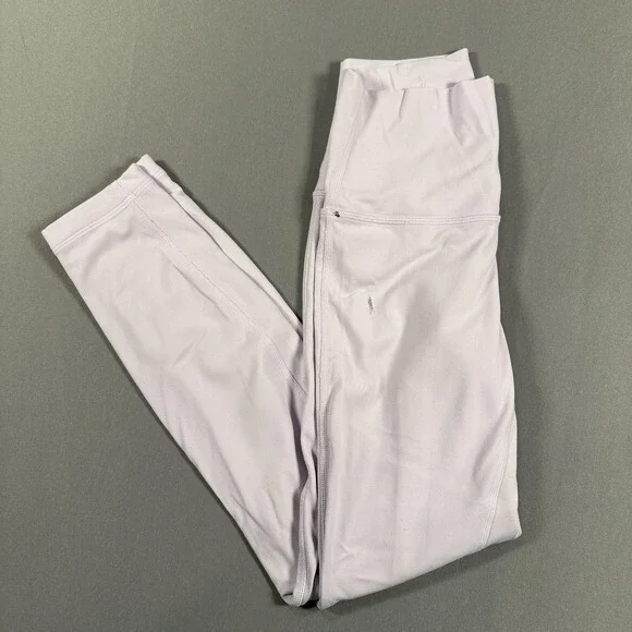Lululemon Leggings Womens 4 Purple High Rise Ankle Yoga Athletic Stretch Gym