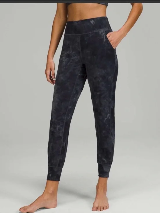 Lululemon Align High-Rise Jogger Diamond Dye Pitch Grey Graphite Grey Size 0