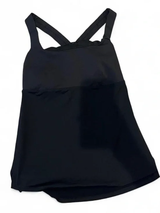 lululemon athletica Black Cross-Back Tank Top