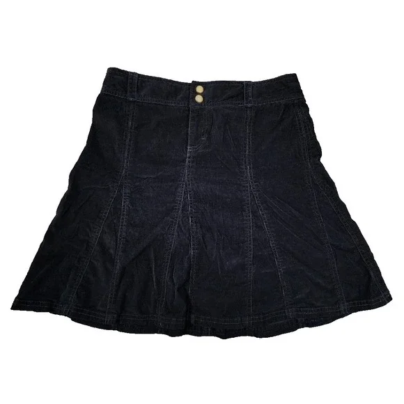 Athleta Flare Corduroy‎ Skirt Size 2