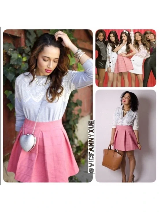 New Devlin pink skirt xs
