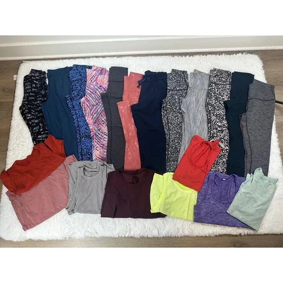 Lululemon 20 piece bundle sizes 2-10!