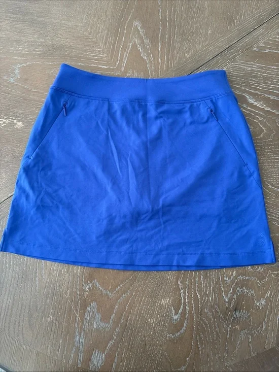 Tommy Bahama Island Zone Women’s Blue Skort Pull On with Pockets Sz XS