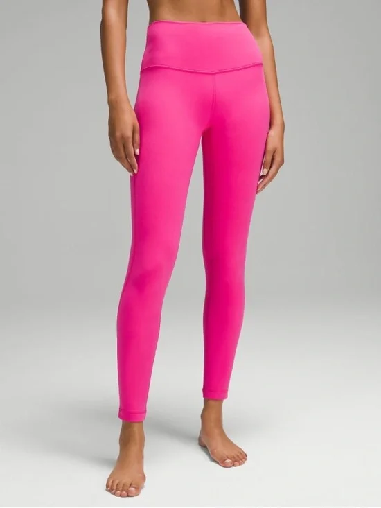 lululemon Women's High-Waist Sonic Pink Align Leggings Size 4