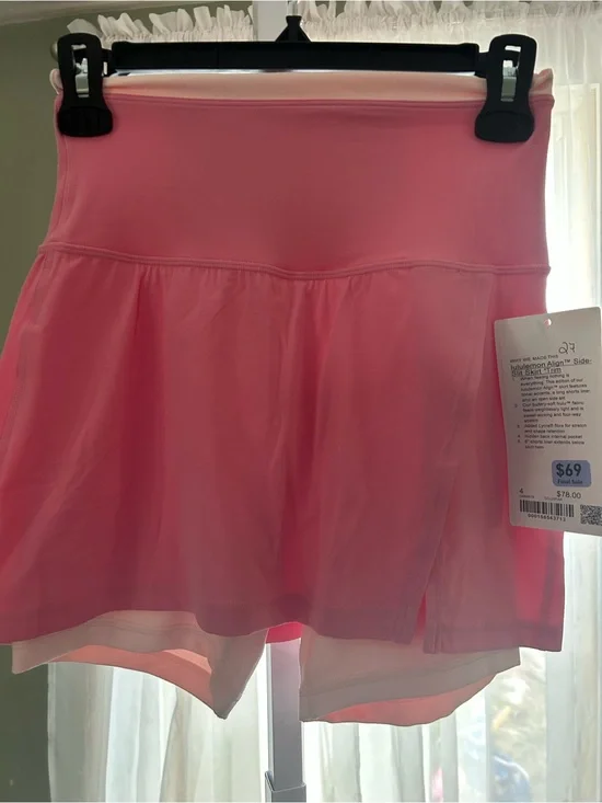 lululemon athletica Pink Align Side-Slit Skirt