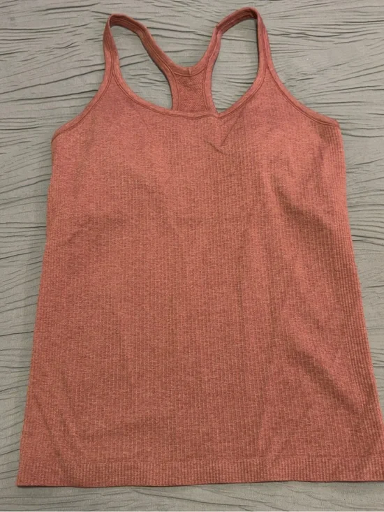 lululemon athletica Ribbed Racerback Tank - Dusty Rose