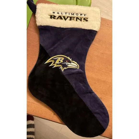 Embroidered NFL‎ Baltimore Ravens on 18