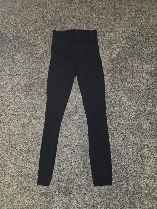 lululemon athletica Black High-Waist Performance Leggings