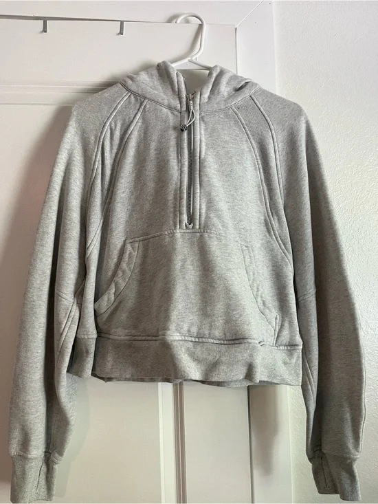 Cropped Lululemon Scuba Hoodie