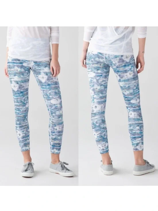 Lululemon High Times crop Pant Blurry Belle Multi