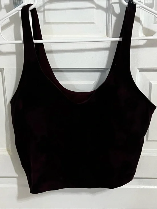 lululemon athletica Scoop Neck Tank Top - Deep Burgundy