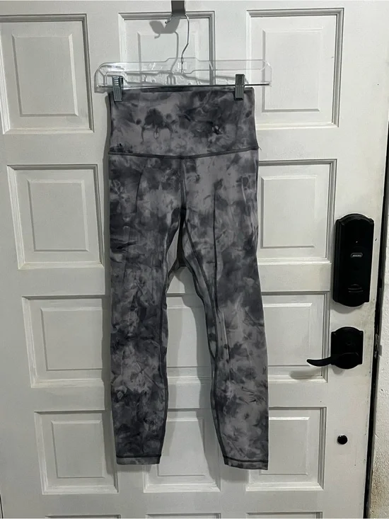 lululemon Gray Tie-Dye Leggings