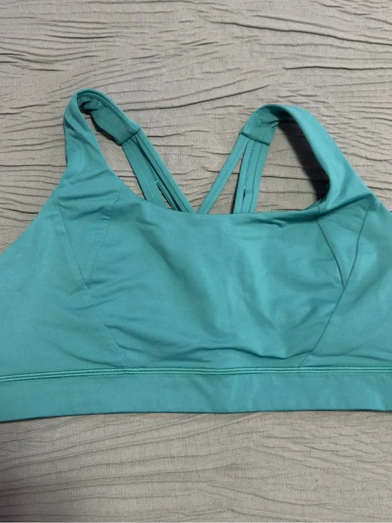 lululemon athletica Teal Double-Strap Sports Bra