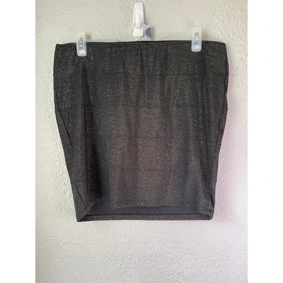 Torrid Metallic Mini Skirt Sparkle‎ Party Plus Size