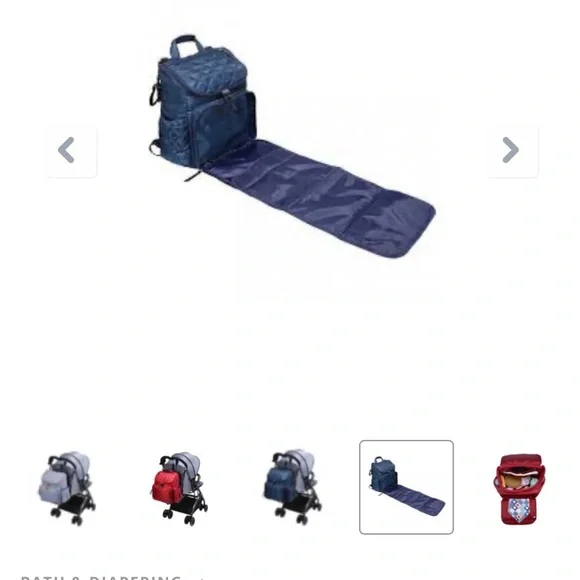 🌟NWT🌟 Mes Enfants Backpack Gray Diaper Bag