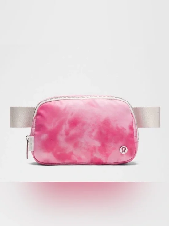 Lululemon |  Pink Tie-Dye Belt Bag NWT