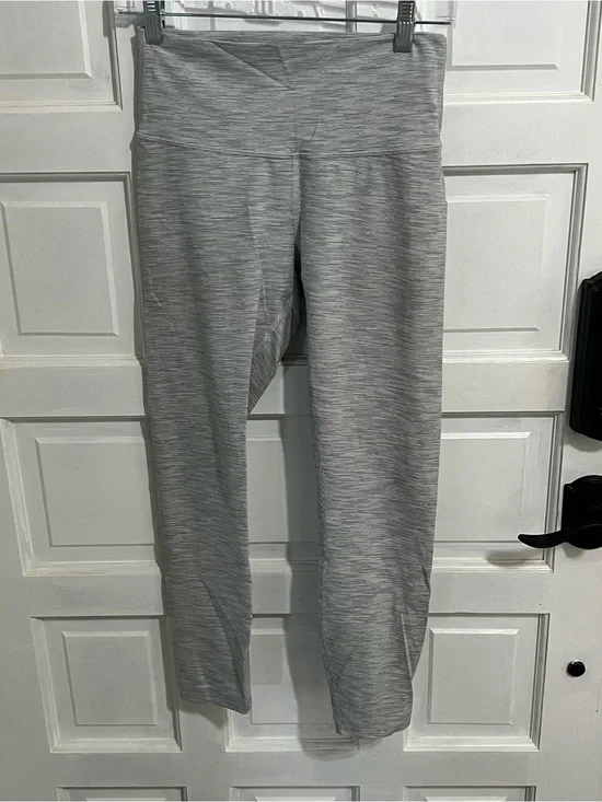 lululemon athletica Light Gray Heathered Leggings