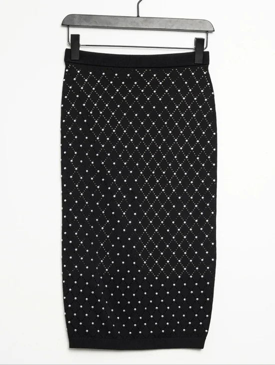 Michael Kors Studded Midi Pencil Skirt