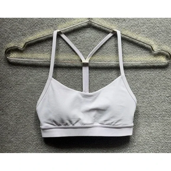 Lululemon Power Y Bra Size 2 Pink | Yoga Activewear Athleisure Sports Bra Padded