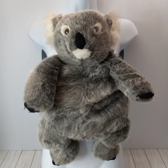 Vintage 1996 Transpac Tag-A-Longs Koala Plush Backpack