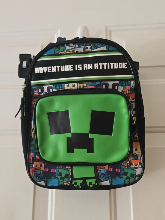 Minecraft Backpack - Adventure Is An Attitude