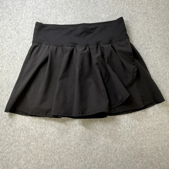 JoyLab Black Skater Mini Skirt – Pleated Athletic‎ Style -Small