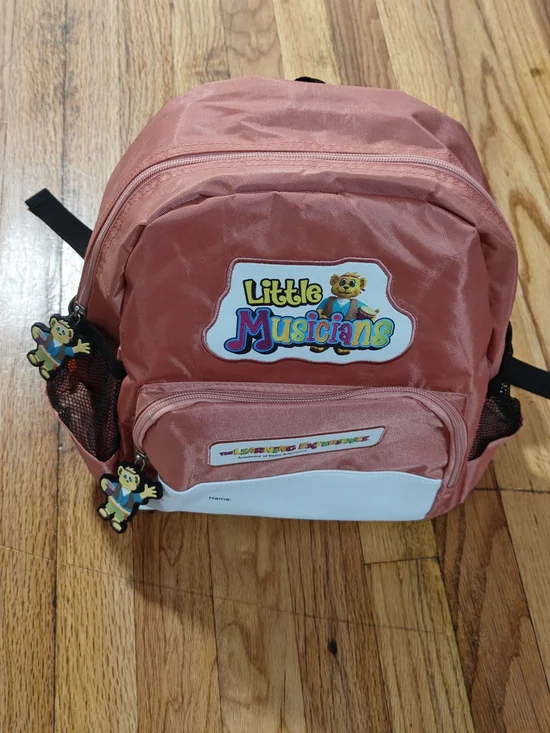 Little Musicians Pink Kids Backpack