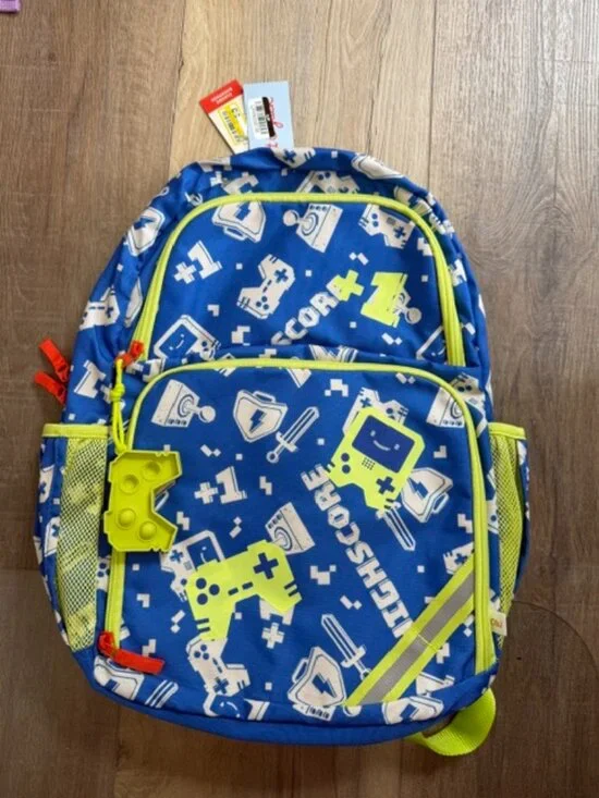 NEW Cat & Jack Bookbag Backpack Gameboy Bag