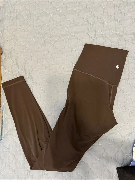 lululemon dark gray High-Waist Leggings