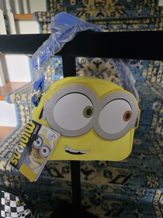 Loungefly Despicable Me Minions Yellow Kids Crossbody Bag