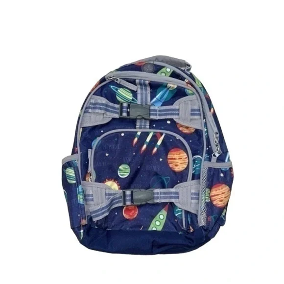 Pottery Barn‎ Kids Mackenzie Navy Solar System Glow-in-the-Dark Backpack