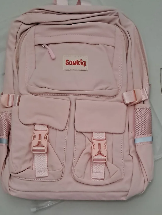 Kids Pink Backpack - Lightweight School Bag