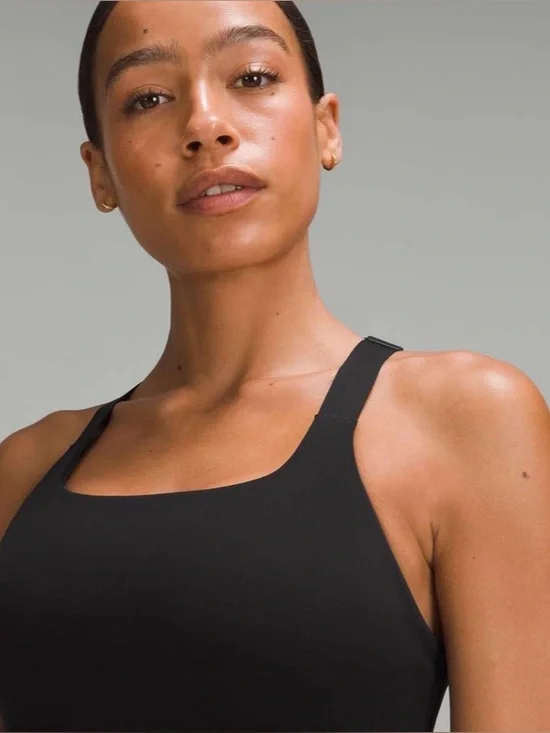 Lululemon Ultralu Square-Neck Workout Bra