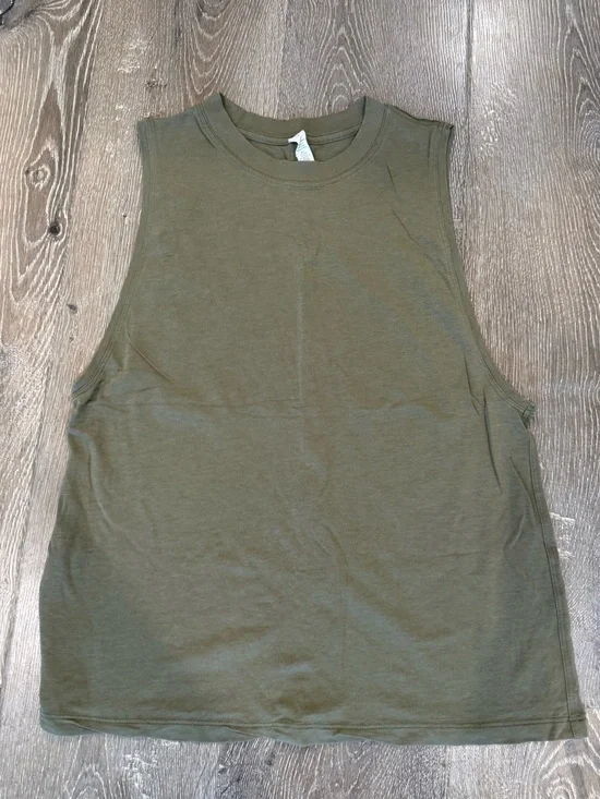Lululemon Olive boyfriend Tank Top
