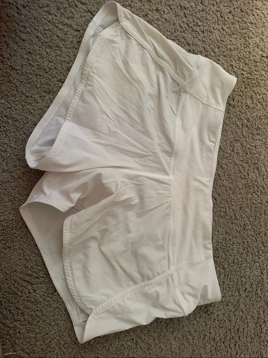 lululemon athletica White Athletic Shorts