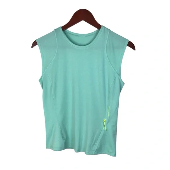 LULULEMON Cap Sleeve Hiking Tank Top in Wild Mint Size Small.