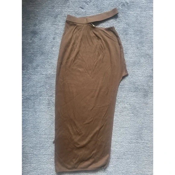 Jane Wade‎ Chocolate Flip Skirt Women's Small